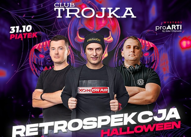 Bilety na  Retrospekcja (Halloween) DJ Inox / DJ Pol / Mailo Club Trojka Leszno (partner) proARTI
