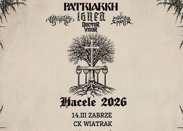 Bilety na  Koncert Patriarkh /  Królówczana Smuga / Ephialtes, Zabrze CK Wiatrak