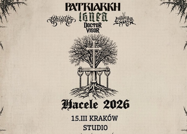Bilety na  Koncert Patriarkh /Królówczana Smuga / Ephialtes, Kraków Studio